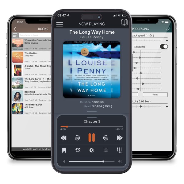 Download fo free audiobook The Long Way Home by Louise Penny and listen anywhere on your iOS devices in the ListenBook app.