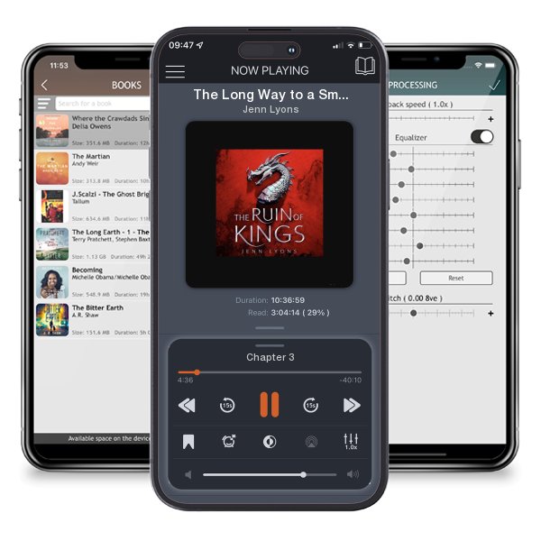 Download fo free audiobook The Long Way to a Small, Angry Planet: Wayfarers 1 by Jenn Lyons and listen anywhere on your iOS devices in the ListenBook app.