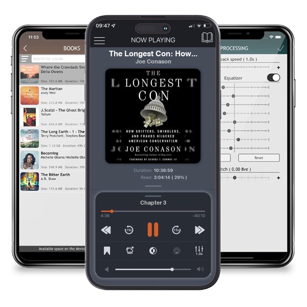 Download fo free audiobook The Longest Con: How Grifters, Swindlers, and Frauds Hijacked... by Joe Conason and listen anywhere on your iOS devices in the ListenBook app.