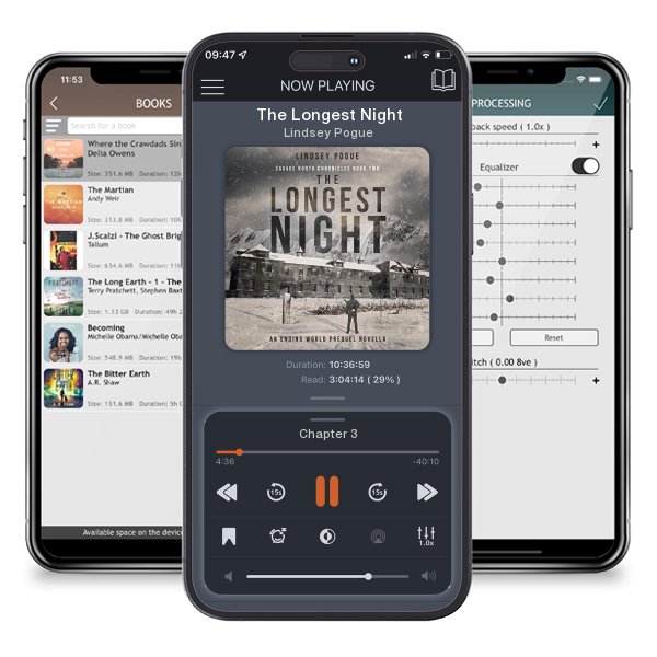 Download fo free audiobook The Longest Night by Lindsey Pogue and listen anywhere on your iOS devices in the ListenBook app.