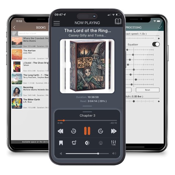 Download fo free audiobook The Lord of the Rings(tm) Tarot Deck and Guide by Casey Gilly and Tomas Hijo and listen anywhere on your iOS devices in the ListenBook app.