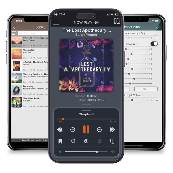 Download fo free audiobook The Lost Apothecary (First Time Trade) by Sarah Penner and listen anywhere on your iOS devices in the ListenBook app.