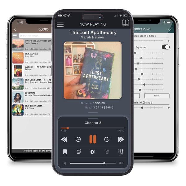 Download fo free audiobook The Lost Apothecary by Sarah Penner and listen anywhere on your iOS devices in the ListenBook app.