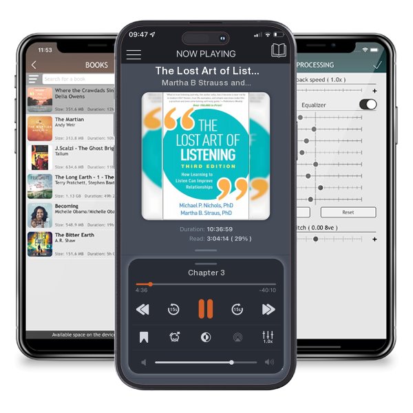 Download fo free audiobook The Lost Art of Listening: How Learning to Listen Can Improve... by Martha B Strauss and Michael P Nichols and listen anywhere on your iOS devices in the ListenBook app.