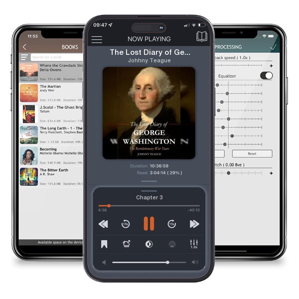 Download fo free audiobook The Lost Diary of George Washington: The Revolutionary War Years by Johhny Teague and listen anywhere on your iOS devices in the ListenBook app.