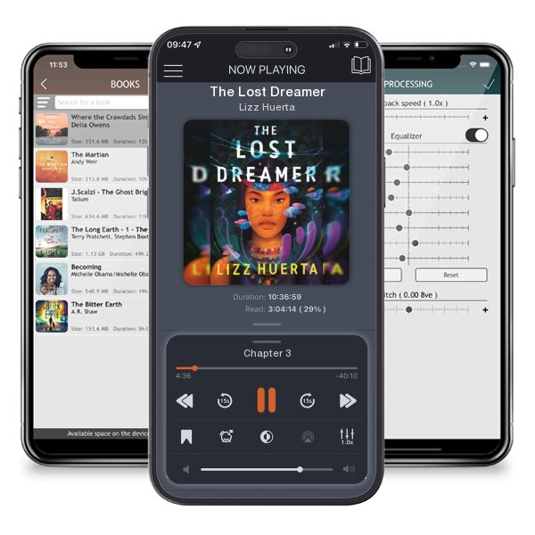 Download fo free audiobook The Lost Dreamer by Lizz Huerta and listen anywhere on your iOS devices in the ListenBook app.