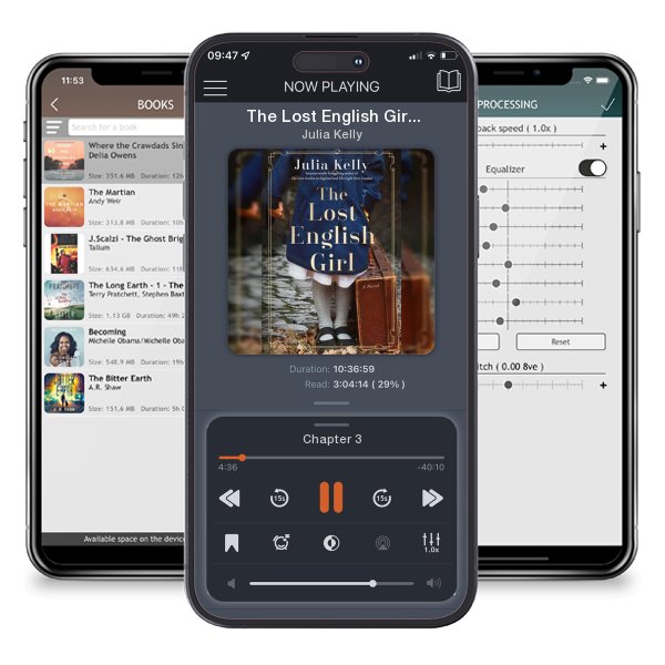 Download fo free audiobook The Lost English Girl by Julia Kelly and listen anywhere on your iOS devices in the ListenBook app.