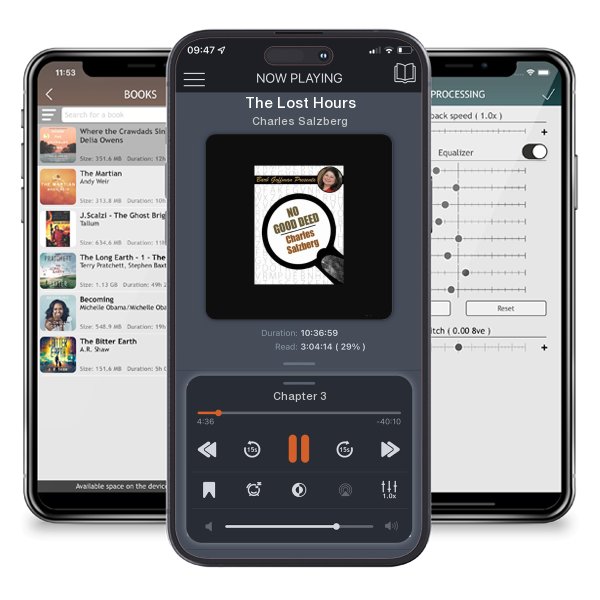 Download fo free audiobook The Lost Hours by Charles Salzberg and listen anywhere on your iOS devices in the ListenBook app.