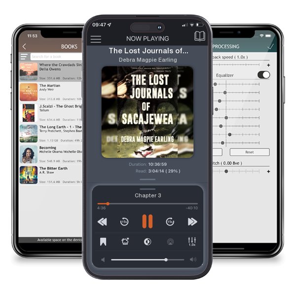 Download fo free audiobook The Lost Journals of Sacajewea by Debra Magpie Earling and listen anywhere on your iOS devices in the ListenBook app.