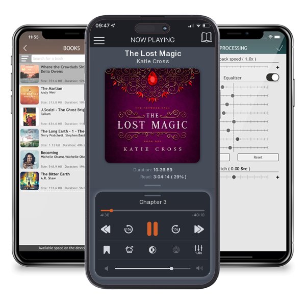 Download fo free audiobook The Lost Magic by Katie Cross and listen anywhere on your iOS devices in the ListenBook app.