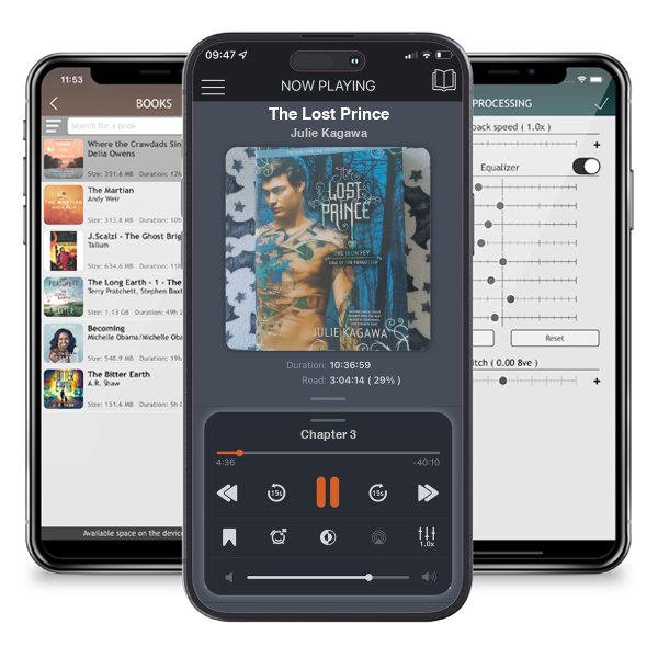 Download fo free audiobook The Lost Prince by Julie Kagawa and listen anywhere on your iOS devices in the ListenBook app.