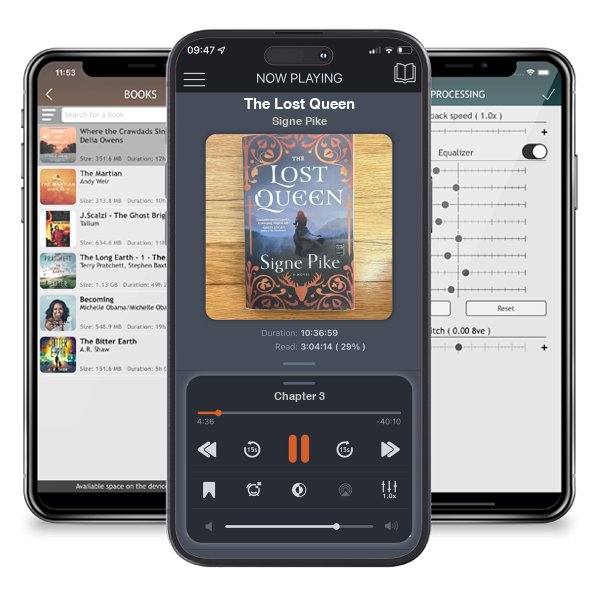 Download fo free audiobook The Lost Queen by Signe Pike and listen anywhere on your iOS devices in the ListenBook app.