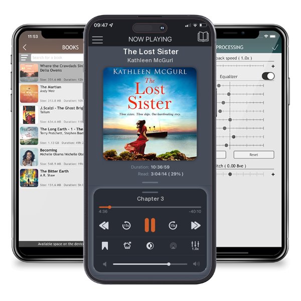 Download fo free audiobook The Lost Sister by Kathleen McGurl and listen anywhere on your iOS devices in the ListenBook app.