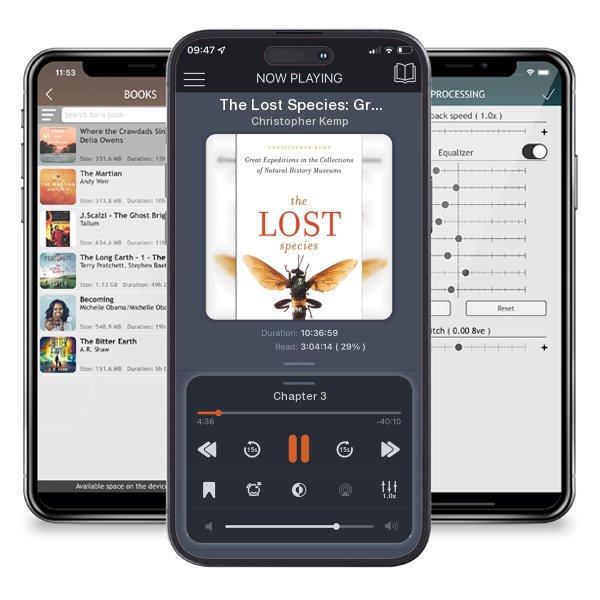 Download fo free audiobook The Lost Species: Great Expeditions in the Collections of Natural History Museums by Christopher Kemp and listen anywhere on your iOS devices in the ListenBook app.