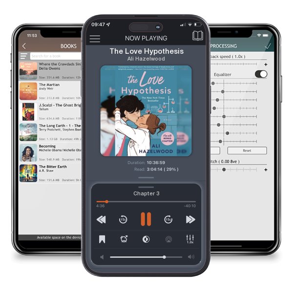 Download fo free audiobook The Love Hypothesis by Ali Hazelwood and listen anywhere on your iOS devices in the ListenBook app.