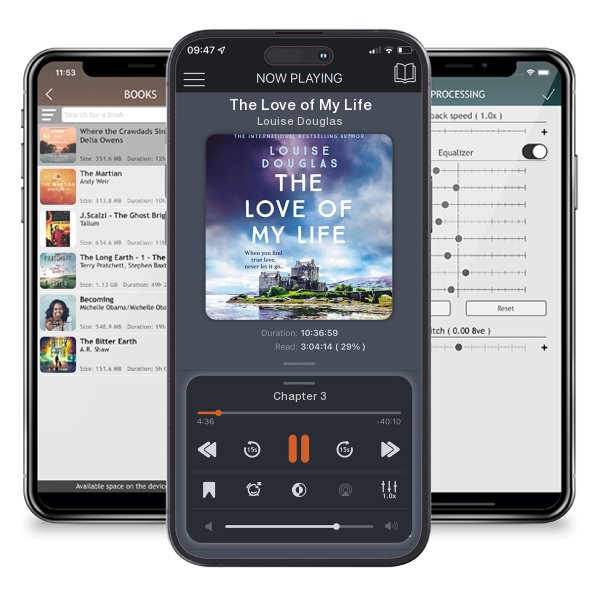 Download fo free audiobook The Love of My Life by Louise Douglas and listen anywhere on your iOS devices in the ListenBook app.