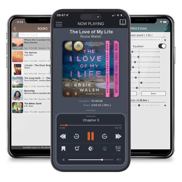Download fo free audiobook The Love of My Life by Rosie Walsh and listen anywhere on your iOS devices in the ListenBook app.