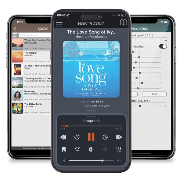 Download fo free audiobook The Love Song of Ivy K. Harlowe by Hannah Moskowitz and listen anywhere on your iOS devices in the ListenBook app.