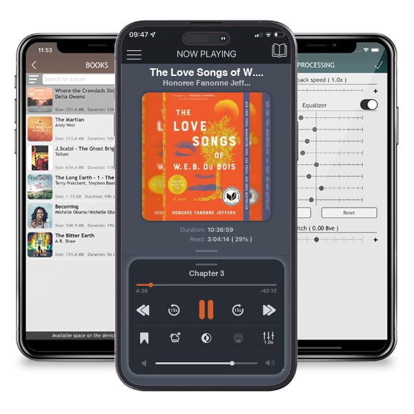 Download fo free audiobook The Love Songs of W.E.B. Du Bois by Honoree Fanonne Jeffers and listen anywhere on your iOS devices in the ListenBook app.