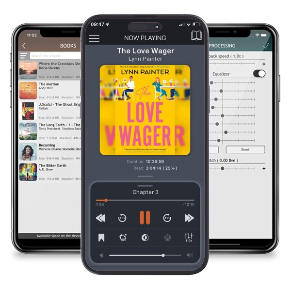 Download fo free audiobook The Love Wager by Lynn Painter and listen anywhere on your iOS devices in the ListenBook app.