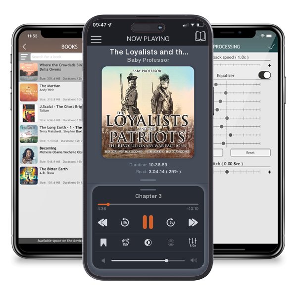 Download fo free audiobook The Loyalists and the Patriots by Baby Professor and listen anywhere on your iOS devices in the ListenBook app.