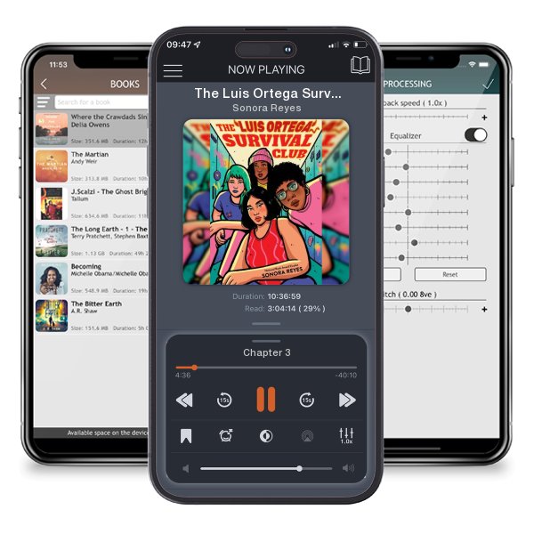 Download fo free audiobook The Luis Ortega Survival Club by Sonora Reyes and listen anywhere on your iOS devices in the ListenBook app.