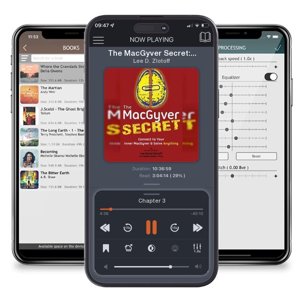 Download fo free audiobook The MacGyver Secret: Connect to Your Inner MacGyver And Solve Anything by Lee D. Zlotoff and listen anywhere on your iOS devices in the ListenBook app.