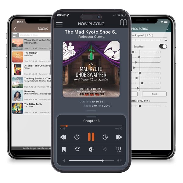 Download fo free audiobook The Mad Kyoto Shoe Swapper and Other Short Stories by Rebecca Otowa and listen anywhere on your iOS devices in the ListenBook app.