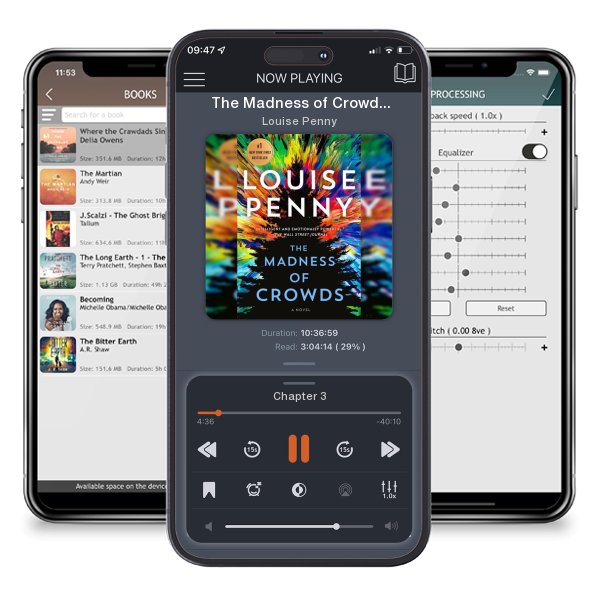 Download fo free audiobook The Madness of Crowds by Louise Penny and listen anywhere on your iOS devices in the ListenBook app.