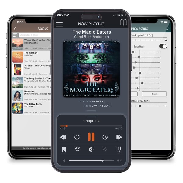 Download fo free audiobook The Magic Eaters by Carol Beth Anderson and listen anywhere on your iOS devices in the ListenBook app.