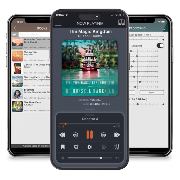 Download fo free audiobook The Magic Kingdom by Russell Banks and listen anywhere on your iOS devices in the ListenBook app.