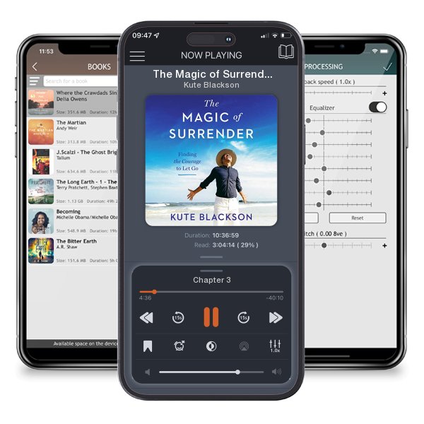 Download fo free audiobook The Magic of Surrender by Kute Blackson and listen anywhere on your iOS devices in the ListenBook app.