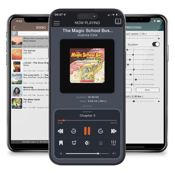 Download fo free audiobook The Magic School Bus on the Ocean Floor by Joanna Cole and listen anywhere on your iOS devices in the ListenBook app.