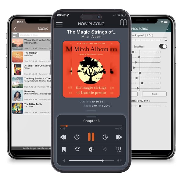 Download fo free audiobook The Magic Strings of Frankie Presto: A Novel by Mitch Albom and listen anywhere on your iOS devices in the ListenBook app.