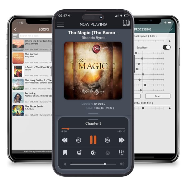 Download fo free audiobook The Magic (The Secret Library #3) by Rhonda Byrne and listen anywhere on your iOS devices in the ListenBook app.