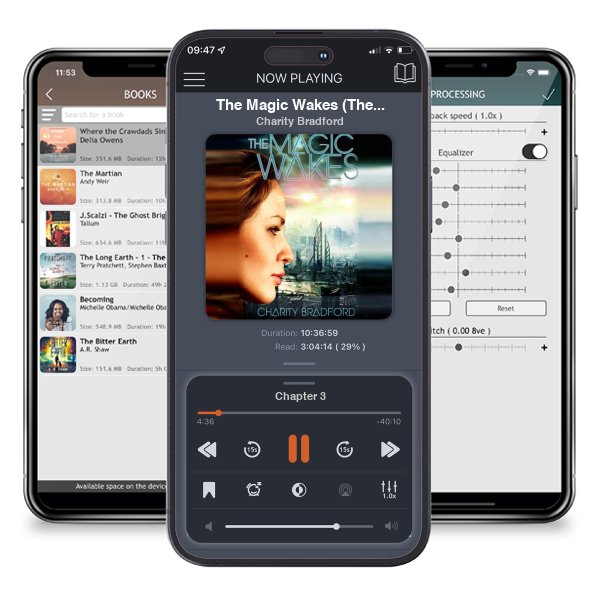 Download fo free audiobook The Magic Wakes (The Magic Wakes #1) by Charity Bradford and listen anywhere on your iOS devices in the ListenBook app.