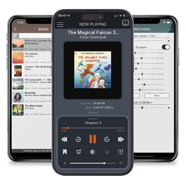 Download fo free audiobook The Magical Falcon 3 - The Queen of the Demons by Peter Gotthardt and listen anywhere on your iOS devices in the ListenBook app.