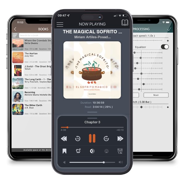 Download fo free audiobook THE MAGICAL SOFRITO EL SOFRITO MAGICO (Second Edition) by Miriam Artiles-Posada and listen anywhere on your iOS devices in the ListenBook app.