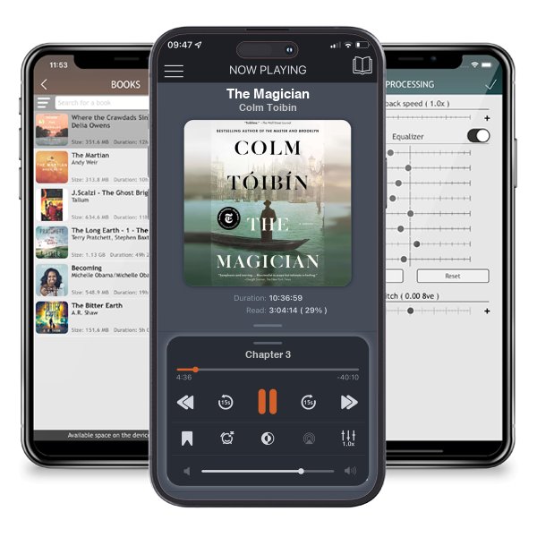 Download fo free audiobook The Magician by Colm Toibin and listen anywhere on your iOS devices in the ListenBook app.