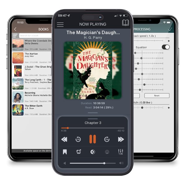 Download fo free audiobook The Magician's Daughter by H. G. Parry and listen anywhere on your iOS devices in the ListenBook app.