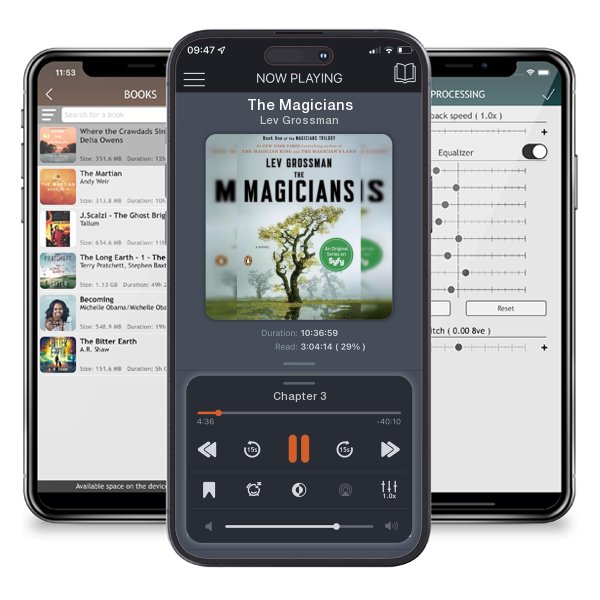 Download fo free audiobook The Magicians by Lev Grossman and listen anywhere on your iOS devices in the ListenBook app.