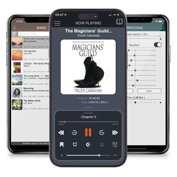 Download fo free audiobook The Magicians\' Guild (The Black Magician Trilogy #1) by Trudi Canavan and listen anywhere on your iOS devices in the ListenBook app.