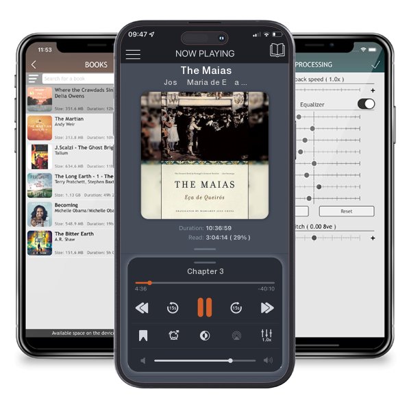 Download fo free audiobook The Maias by José Maria de Eça de Queirós and listen anywhere on your iOS devices in the ListenBook app.