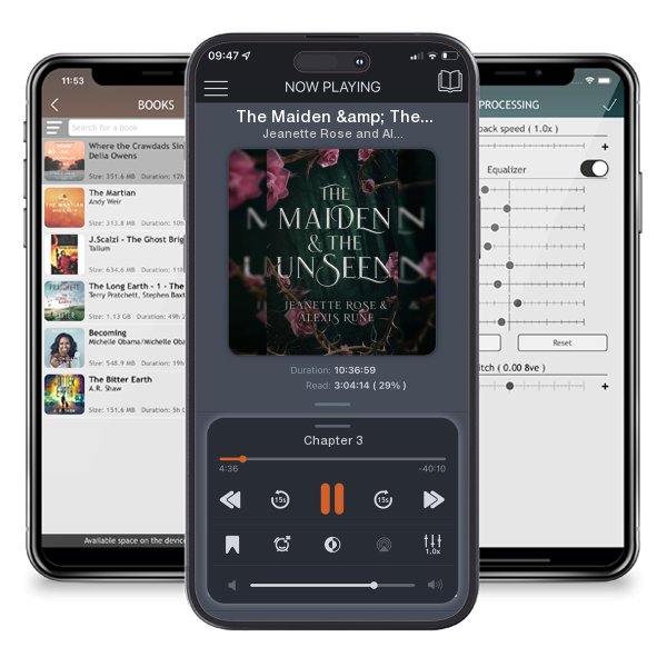 Download fo free audiobook The Maiden & The Unseen: A Hades and Persephone Retelling by Jeanette Rose and Alexis Rune and listen anywhere on your iOS devices in the ListenBook app.