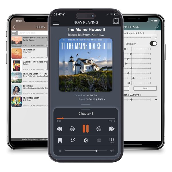 Download fo free audiobook The Maine House II by Maura McEvoy, Kathleen Hackett,  et al. and listen anywhere on your iOS devices in the ListenBook app.