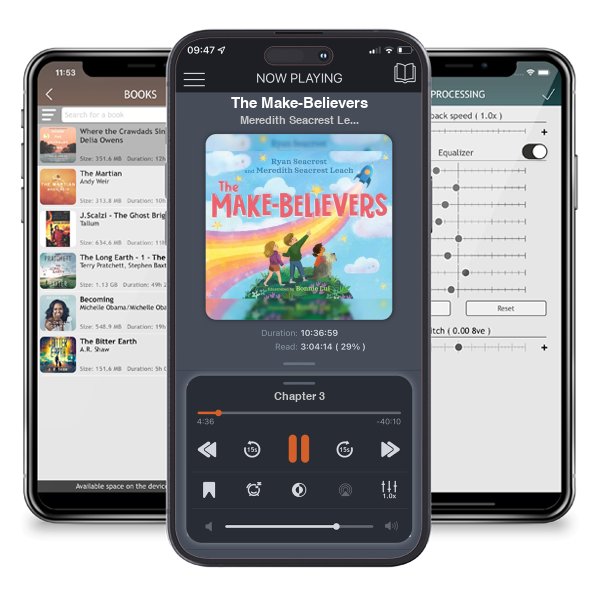 Download fo free audiobook The Make-Believers by Meredith Seacrest Leach, Ryan Seacrest,  et al. and listen anywhere on your iOS devices in the ListenBook app.