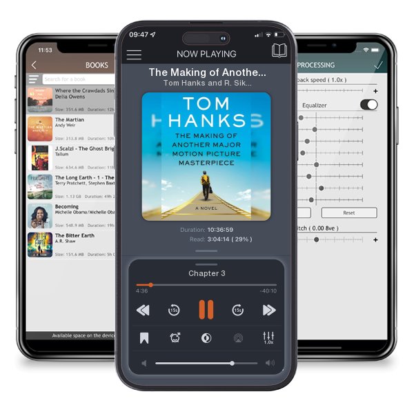 Download fo free audiobook The Making of Another Major Motion Picture Masterpiece by Tom Hanks and R. Sikoryak and listen anywhere on your iOS devices in the ListenBook app.