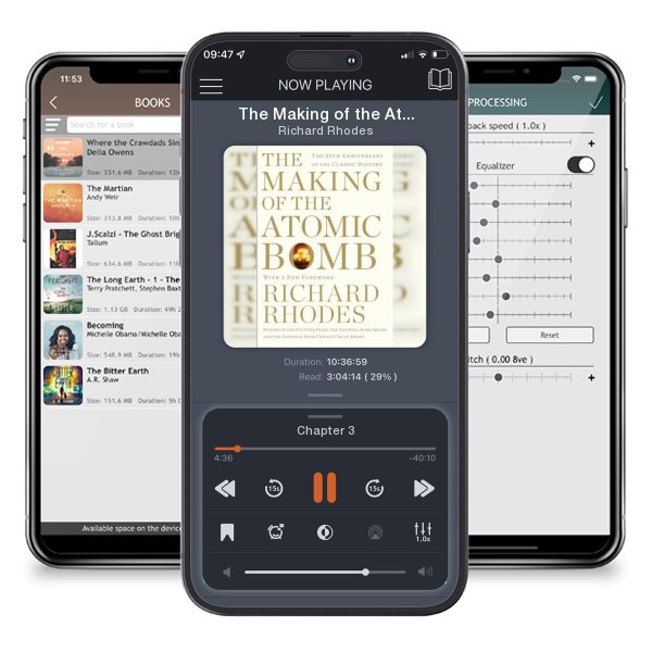 Download fo free audiobook The Making of the Atomic Bomb by Richard Rhodes and listen anywhere on your iOS devices in the ListenBook app.