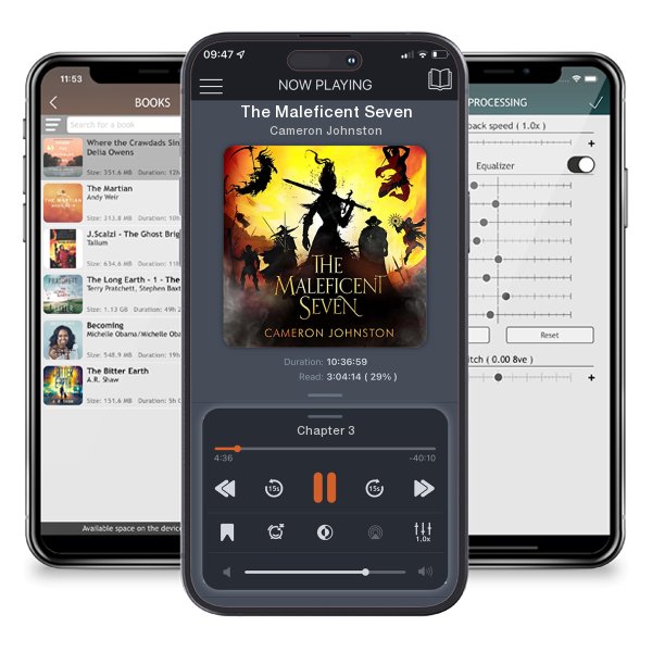 Download fo free audiobook The Maleficent Seven by Cameron Johnston and listen anywhere on your iOS devices in the ListenBook app.