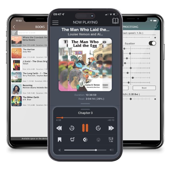 Download fo free audiobook The Man Who Laid the Egg by Louise Vernon and Allan Eitzen and listen anywhere on your iOS devices in the ListenBook app.